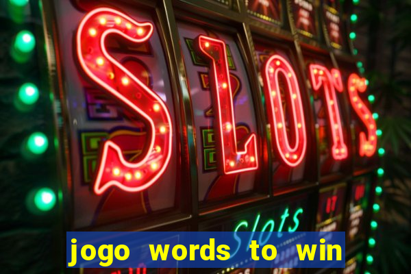 jogo words to win paga mesmo